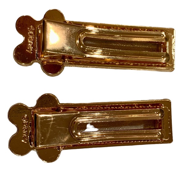 Disney Princess Belle Beauty & the Beast Alligator Hair Clips NWOT - Picture 7 of 8